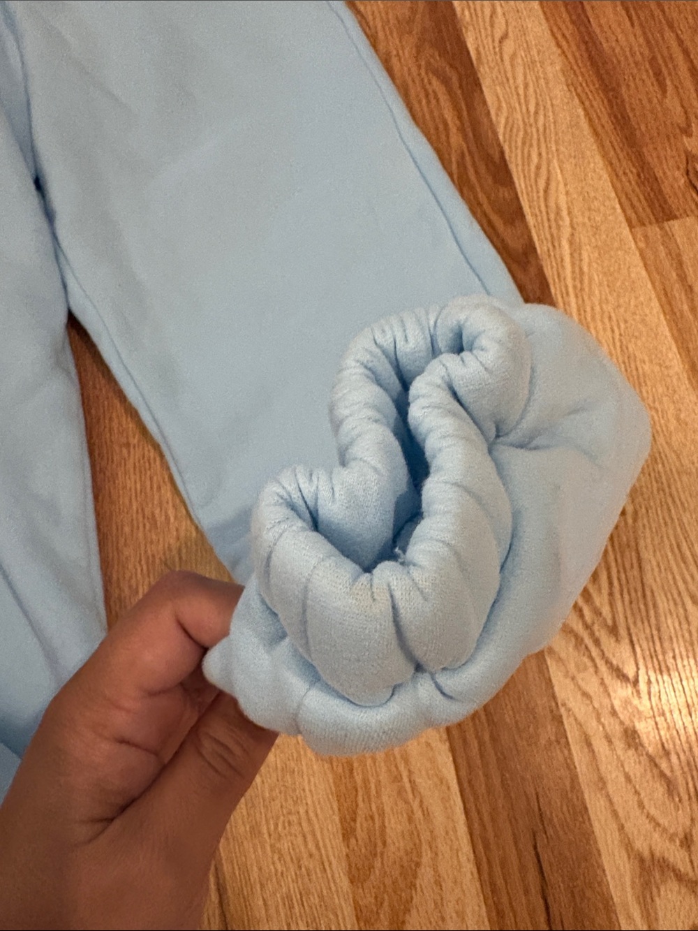 Comfrt Pastel Limited Collection Sweatpants Joggers Baby Blue - Picture 4 of 8